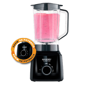 Liquidificador Mallory Taurus 1000 Preto - 127V/220V