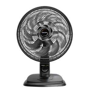 Ventilador de Mesa e Parede Mallory Egeo - Preto/Grafite - 127V/220V