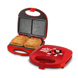 Sanduicheira Elétrica Mallory Mickey Mouse Funny Plates - 127V/220V